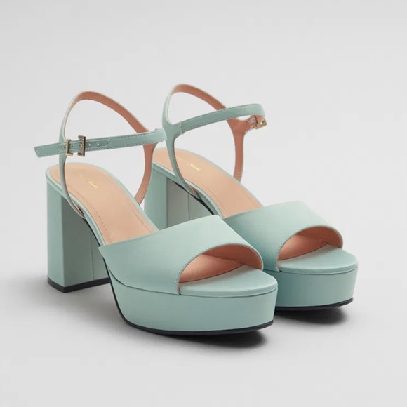 & OTHER STORIES Platform Heeled Sandals - Picture 1 of 4